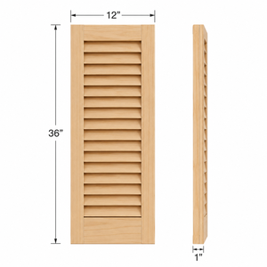 Puerta Interior de Madera Sólida de 36x12 Pulgadas con Acabado Moderno y Ecológico para Dormitorios, Salas de Estar, Baños y Cocinas - Product Image 2