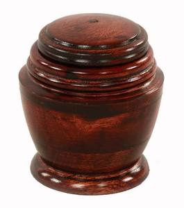 Wooden Jar <b>Urn</b> Classical Style Durable Pet Cremation Keepsake Memorial Container for Ashes Storage - Product Image 3