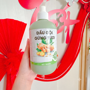 SHAMPOOING AU GINGEMBRE FRAÎCHE 500ML VIETNAM |   SOINS DU CHEVEU ET DU CUIR CHEVEULEUX AU GINGEME - Product Image 1