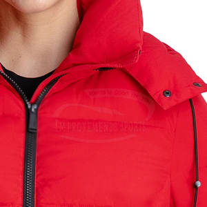 เสื้อแจ็กเก็ตขนปลาปักเป้าสำหรับผู้หญิงเสื้อผ้าลำลองทรงสลิมฟิตสำหรับกลางแจ้ง - Product Image 4