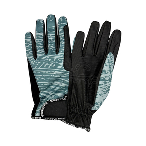 Equestrian Riding <b>Gloves</b> <b>For</b> Women Durable Leather Printed Design Breathable Grip Training Wear Premium Stable Riding <b>Gloves</b> - Product Image 1