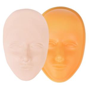 5D Silicone Practice <b>Head</b> Permanent Makeup <b>Training</b> Face Tattoo Display Mannequin - Product Image 1