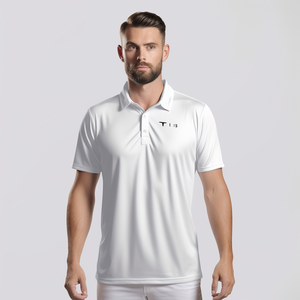 Camiseta de Golf de Jersey Sólido con Logotipo Personalizado de Alta Calidad Directamente de Fábrica, de Secado Rápido, Poliéster/Algodón con Bolsillo - Product Image 2