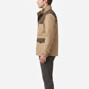 Veste utilitaire tendance pour homme, légère, décontractée, avec poches fonctionnelles, manches longues, veste de travail quotidienne - Product Image 3