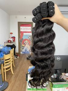 Precio de fábrica al por mayor, la más alta calidad, 100% cabello crudo vietnamita, cabello Remy virgen Natural de onda profunda suelta, 8-40 pulgadas, sin enredos No - Product Image 3