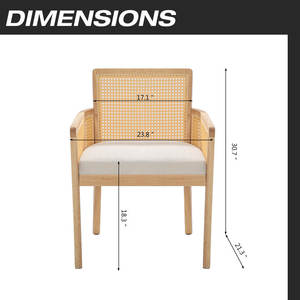 Ensemble de 2 fauteuils rembourrés pour jardin - Product Image 4