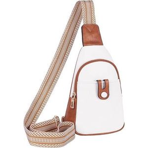 Borsa a tracolla da donna in pelle alla moda, piccola borsa a tracolla mini marsupio da petto/cintura per viaggi - Product Image 6