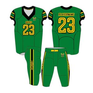 Uniforme de Fútbol Americano Sublimado, Listo para Juego, para Jugadores, con Diseño Duradero y Fácil Cuidado - Product Image 2