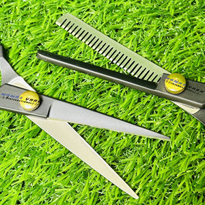 2 Pcs High Quality Professional Hair Cutting Scissors <b>Set</b> Stainless Steel <b>Barber</b> Scissors with Thinning Shears for Salon - Product Image 2