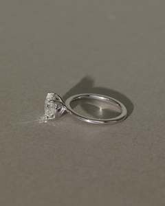 Custom 0.5CT-3CT Brilliant Cut VVS D Color 925 Sterling <b>Silver</b> Prong Set Moissanite <b>Solitaire</b> Wedding Engagement Gift <b>Ring</b> - Product Image 4