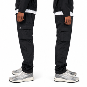 Pantalon de jogging en nylon léger pour hommes, style streetwear, sur mesure, mode Y2K, coupe oversize, fournisseur de pantalons pour hommes - Product Image 5