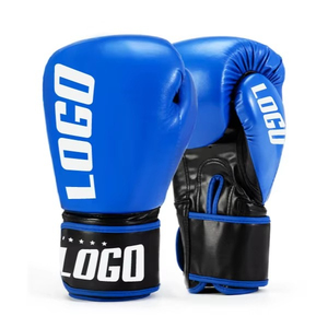 Guantes de Boxeo DAWNFROCE FIGHT GEARS de Alta Calidad, 8oz, MMA, Cuero PU, Personalizados, Impermeables, Resistentes al Viento, Cierre de Gancho y Bucle - Product Image 1