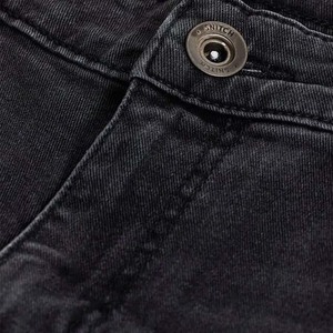 <b>Men's</b> Trendy Vintage Wash Distressed Denim Jeans High Casual Hip Hop Streetwear Fashion Wholesale Best Selling <b>Black</b> Winter - Product Image 6