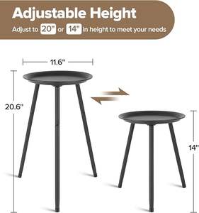 Soporte para macetas de hierro resistente y ecológico, adecuado para colocar de forma segura macetas pesadas en áreas interiores y exteriores. - Product Image 4