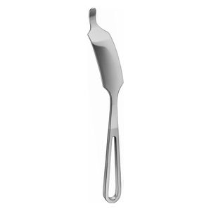 Élévateur osseux chirurgical orthopédique Hohmann en acier inoxydable sur mesure, courbé, 280 mm (11 po) de longueur, largeur de mâchoire 11 mm, 33 mm de largeur de poignée - Product Image 4
