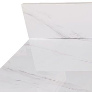 31-Inch White Marble Vanity Top Pre-Drilled Faucet Holes Rectangular Bathroom Vanity Top Undermount 31-Inch Marble Bathroom - Product Image 6