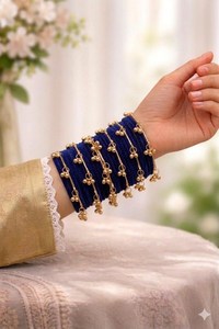 <b>Glass</b> Chudiyan Sets Elegant Style Latest Festive Eid & Party Wear Kashmiri <b>Bangle</b> Churian For Girls - Product Image 6