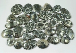 Cabochons en quartz marcasite naturelle, pierres précieuses en vrac, polies à la main, pour la lithothérapie, vente en gros - Product Image 6