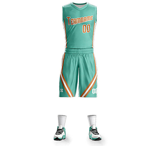 Ensemble d'uniformes de basketball personnalisés d'hiver de qualité supérieure pour hommes – Tenue d'équipe respirante et antibactérienne à prix compétitif - Product Image 4