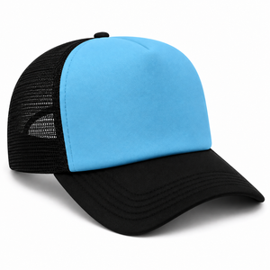 หมวกแก๊ป Trucker ราคาโรงงาน แบบสั่งทำได้ สองสี ตาข่ายด้านหลัง ปรับขนาดได้ ปีกโค้ง หมวกเบสบอล ขายส่ง หมวกแก๊ป Trucker สั่งทำได้ - Product Image 1