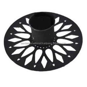 Bougeoir votif en fer avec revêtement en poudre noire fini pour l'éclairage de la décoration de la maison et d'autres bocaux de bougeoirs - Product Image 6