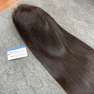 Perruque Super Douce et Lisse, Cheveux Naturels Vietnamiens Non Traités, 26 Pouces, Fermeture HD 7x7, Perruques en Cheveux Humains, Approvisionnement Direct Usine - Product Image 5