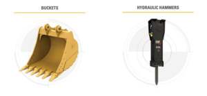 Excavatrice hydraulique CAT 323D3 22800 kg 152 CV Boîte de vitesses numérique Composants de transmission Moteur Équipement de machinerie agricole 118 KN - Product Image 2