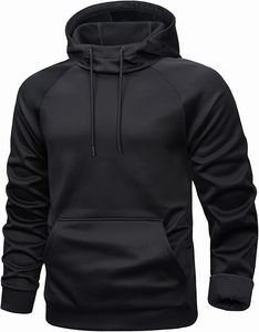 Sudadera con Capucha Multicolor de Alta Calidad para Hombre, Diseño Sólido, Ropa Deportiva para Entrenamientos en el Gimnasio y Sudadera de Invierno - Product Image 2