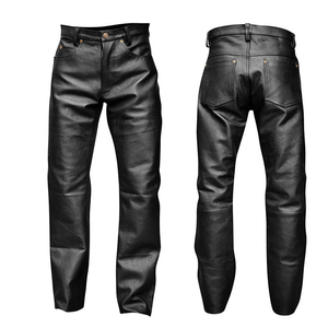 Pantalones de Cuero para Hombre, Diseño Elegante y Cómodo, Pantalones de Cuero Duraderos de Estilo Moderno - Product Image 5