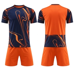Camiseta de Fútbol Personalizada al por Mayor para Hombre, 100% Poliéster, de Secado Rápido, Chaleco de Entrenamiento de Fútbol, Ropa Deportiva con Impresión por Transferencia de Calor, OEM ODM - Product Image 4