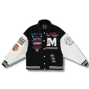 Veste universitaire brodée personnalisée de qualité supérieure MEDM Record Holder Anniversary |   Édition limitée Collector Streetwear - Product Image 1