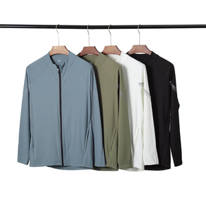 Wholesale Outdoor Quick Dry Windproof Waterproof <b>Jacket</b> <b>Mens</b> Light Weight <b>Jacket</b> Polyester Sport Gym Hiking Wind Proof <b>Jackets</b> - Product Image 2