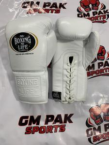 Guantes de Boxeo Profesionales Unisex de Cuero Vacuno Genuino, con Agarre Completo para los Dedos, Absorción de Humedad, Antideslizantes, con Cierre de Gancho y Bucle - Product Image 2