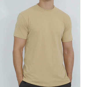 T-shirt Homme Manches Courtes Col Rond Couleur Unie en Gros – Personnalisable en Coton pour Tenue Décontractée - Product Image 6