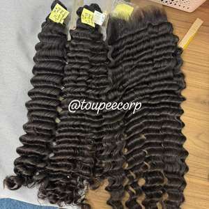 <b>Toupee</b> Corp Raw Vietnamese Hair Weft Silky Bone Straight Cuticle Aligned Factory Price Cut From 100% Real Unprocessed Hair - Product Image 5