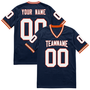 Maillot de football américain personnalisé professionnel, respirant, à manches courtes, imprimé sur le devant, séchage rapide, léger, athlétique - Product Image 3