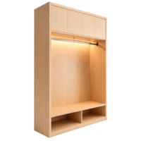 Armoire de cabine de bateau de croisière, armoire en bois marine