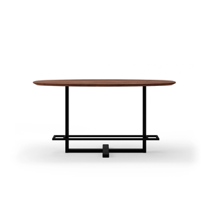 Table de bar en bois de qualité supérieure avec base en métal robuste, table de comptoir de bar moderne pour restaurant, café, pub, hôtel - Product Image 2