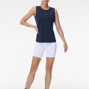 Breathable Athletic Womens Yoga Tops Custom <b>Stretch</b> Crop Shirt Gym Activewear For Workout Training And Yoga Practice - Product Image 5
