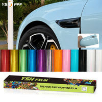 Film de protection de peinture automobile 7,5 mil TPU aliphatique hydrophobe auto-réparant anti-rayures anti-UV/IR 1,52x15m Garantie 5 ans