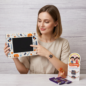 Cadre photo personnalisé fait main avec impression HD, cadre en panneau MDF, décoration murale, décoration de table, cadeau personnalisé durable, anniversaire - Product Image 1