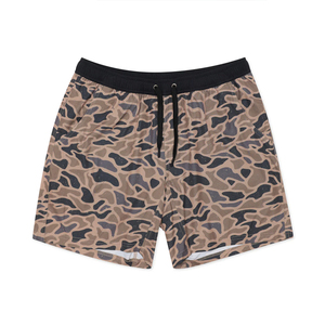 Pantalones Cortos Deportivos Retro para Hombre, Camuflaje, Doble Capa, Secado Rápido, UPF 50, 7 Pulgadas, Elásticos, Transpirables, Alta Calidad - Product Image 5