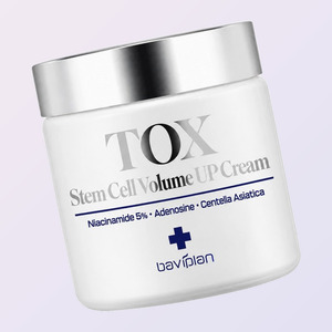Crème hydratante pour le visage Babipeulraen, K-Beauty coréen, Babiplan Stem Cell Tox Volume-Up Cream 100ml, Fabriqué en Corée - Product Image 1