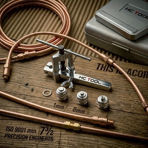 Industry Leading Quality Long Lasting European Spec Metric Flaring <b>Tool</b> With Bubble Flare For Soft Wall Tubing - Product Image 6