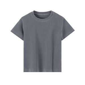 เสื้อยืดผู้ชายผ้าฝ้าย 100% เสื้อท็อปส์ลำลองสำหรับฤดูร้อน เสื้อเจอร์ซีย์แขนสั้น ทรงปกติ ระบายอากาศได้ดี แห้งเร็ว น้ำหนัก 230 กรัม - Product Image 5