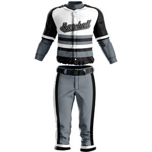 Uniforme de béisbol deportivo hecho a medida para hombres, fabricado en Pakistán, ropa deportiva de primera calidad, conjunto de uniforme de béisbol. - Product Image 5