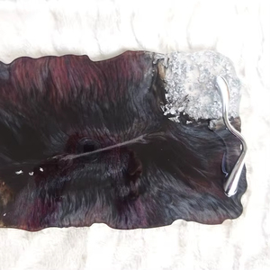 Handmade Elegant Epoxy Resin <b>tray</b> / <b>Trinket</b> <b>Tray</b> / Serving <b>Tray</b> - Product Image 1