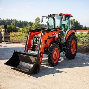 Durable Kubota M7060 diesel agricultural tractor for farming plowing harrowing planting and general crop <b>cultivation</b> - Product Image 4