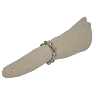 Anneau de serviette au design métallique avec finition standard pour décorer votre table, décoration de table pour hôtel et restaurant, porte-serviettes - Product Image 5