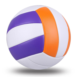 Ballon de volley-ball personnalisé, taille 4, poids 250-270g, design et couleur personnalisés, PVC de qualité supérieure. - Product Image 1